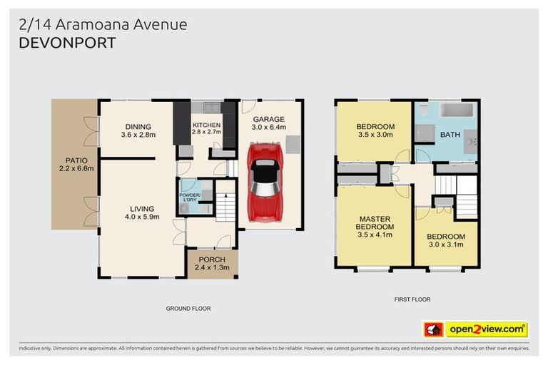 Photo of property in 2/14 Aramoana Avenue, Devonport, Auckland, 0624