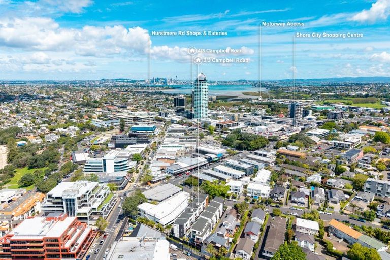 Photo of property in 4/3 Campbell Road, Takapuna, Auckland, 0622