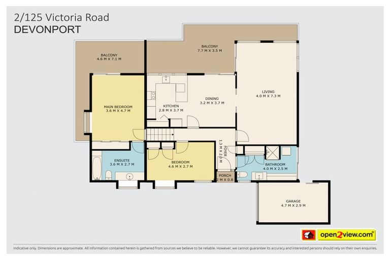 Photo of property in 2/125 Victoria Road, Devonport, Auckland, 0624