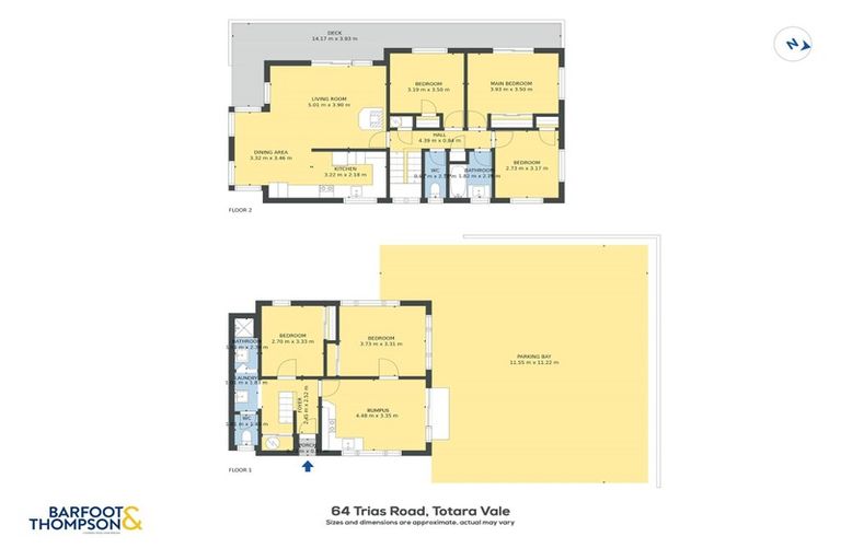 Photo of property in 64 Trias Road, Totara Vale, Auckland, 0629