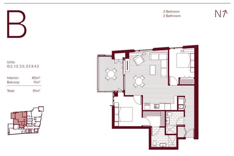 Photo of property in 102/45 Mount Eden Road, Grafton, Auckland, 1023