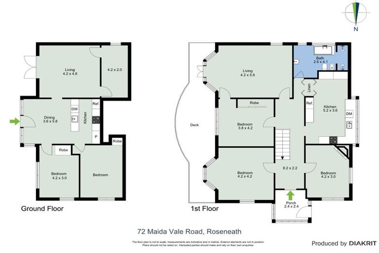 Photo of property in 72 Maida Vale Road, Roseneath, Wellington, 6011