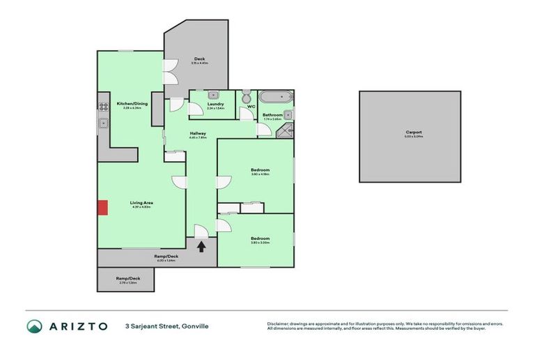 Photo of property in 3 Sarjeant Street, Gonville, Whanganui, 4500