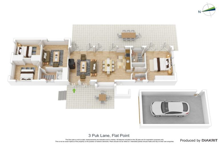 Photo of property in 3 Puk Lane, Flat Point, Masterton, 5883