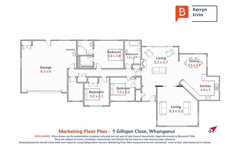 Photo of property in 1 Gilligan Close, College Estate, Whanganui, 4500