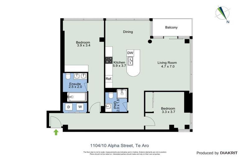 Photo of property in 1104/10 Alpha Street, Te Aro, Wellington, 6011