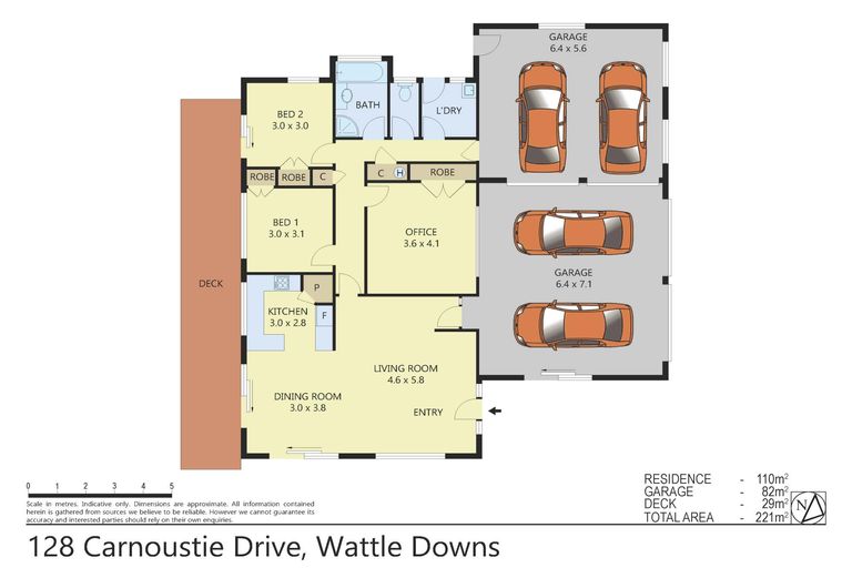 Photo of property in 128 Carnoustie Drive, Wattle Downs, Auckland, 2103