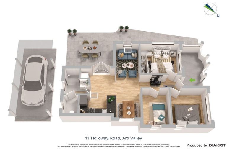 Photo of property in 11 Holloway Road, Aro Valley, Wellington, 6021