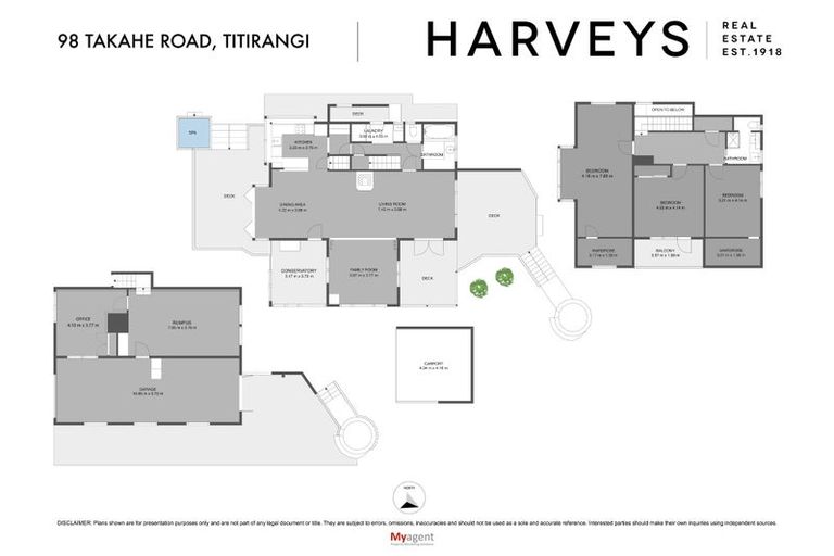 Photo of property in 98 Takahe Road, Titirangi, Auckland, 0604