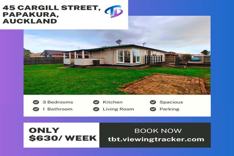 Photo of property in 45 Cargill Street, Papakura, 2110