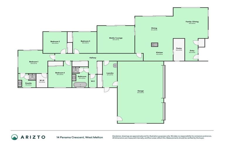 Photo of property in 14 Panama Crescent, West Melton, 7618