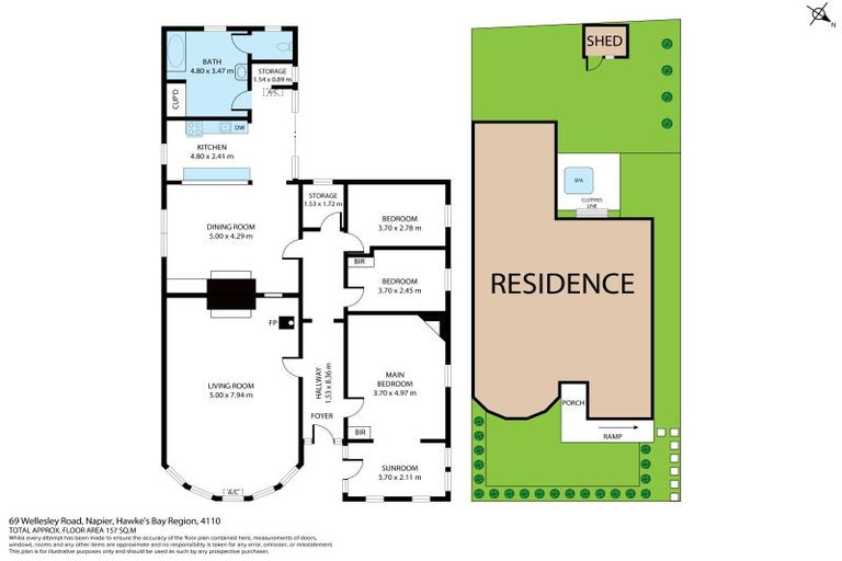 Photo of property in 69 Wellesley Road, Napier South, Napier, 4110