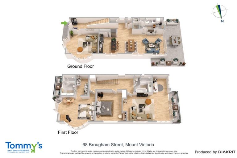 Photo of property in 68 Brougham Street, Mount Victoria, Wellington, 6011