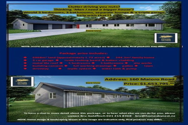 Photo of property in 160 Maioro Road, Otaua, 2682