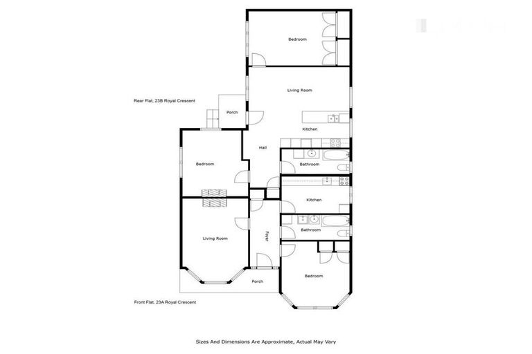 Photo of property in 23 Royal Crescent, Saint Kilda, Dunedin, 9012