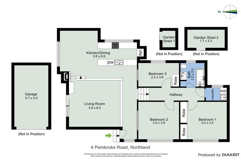 Photo of property in 4 Pembroke Road, Northland, Wellington, 6012