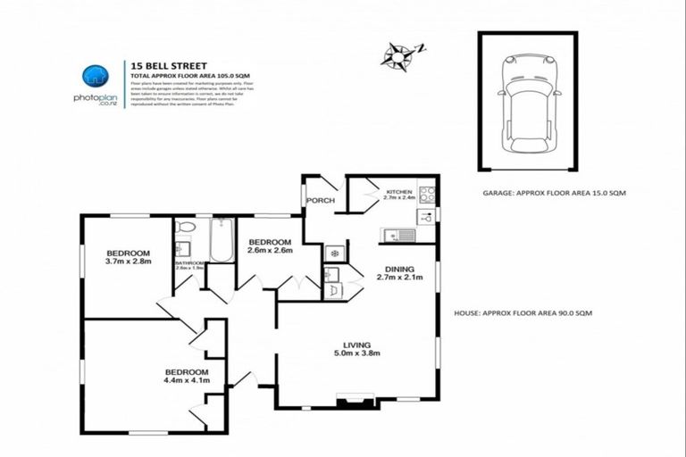 Photo of property in 15 Bell Street, Hamilton East, Hamilton, 3216