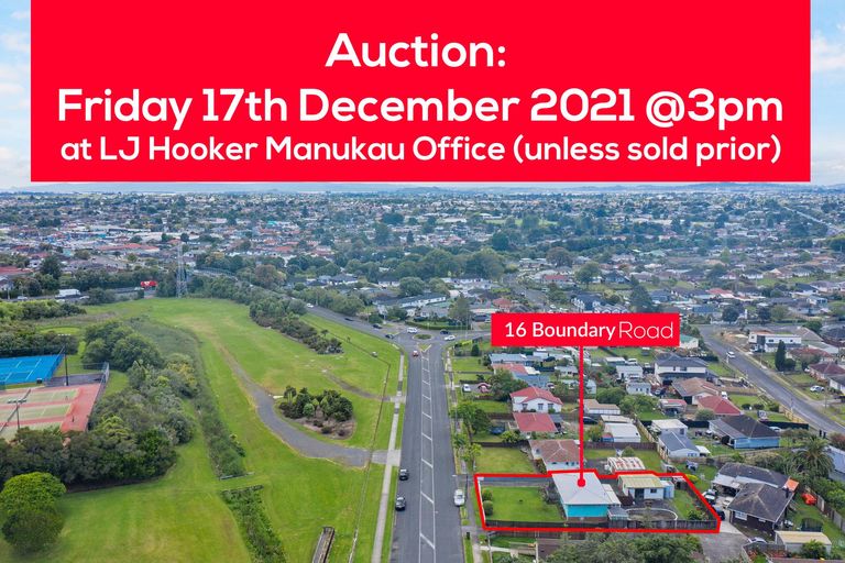Photo of property in 16 Boundary Road, Clover Park, Auckland, 2019