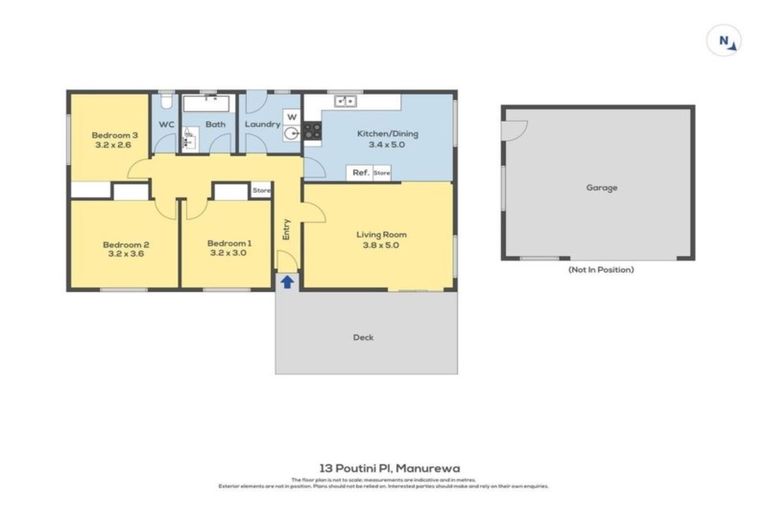 Photo of property in 13 Poutini Place, Manurewa, Auckland, 2102