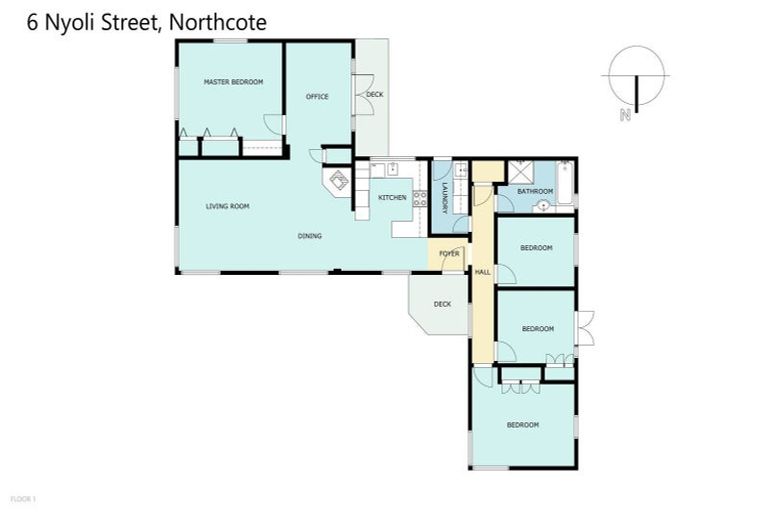 Photo of property in 6 Nyoli Street, Northcote, Christchurch, 8052