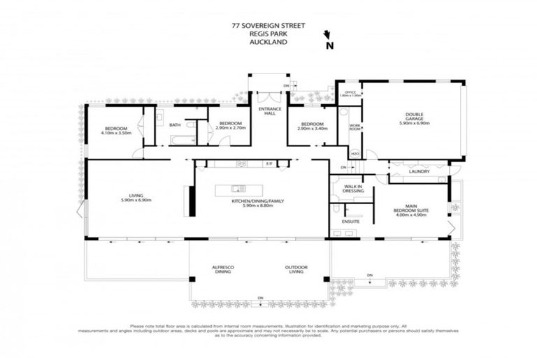 Photo of property in 77 Sovereign Street, Flat Bush, Auckland, 2019