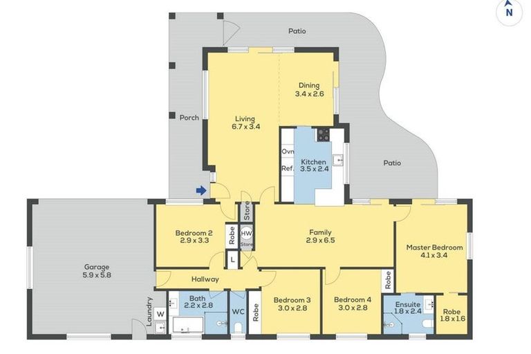 Photo of property in 16 Mako Street, West Harbour, Auckland, 0618