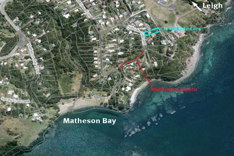 Photo of property in 11 Hillside Crescent, Leigh, 0985