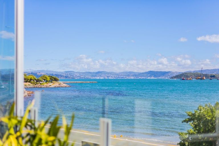 Photo of property in 1a Gill Road, Lowry Bay, Lower Hutt, 5013