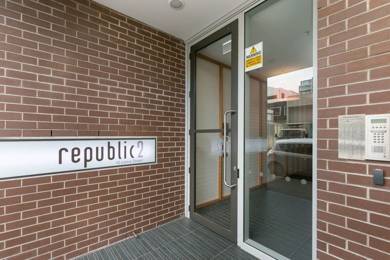 Photo of property in Republic2, 5n/10 Lorne Street, Te Aro, Wellington, 6011