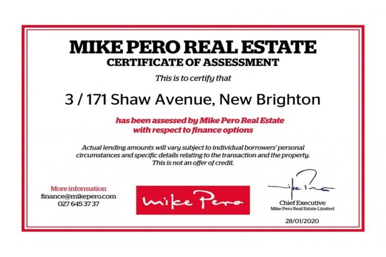 Photo of property in 3/171 Shaw Avenue, New Brighton, Christchurch, 8083