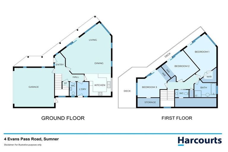 Photo of property in 4 Evans Pass Road, Sumner, Christchurch, 8081