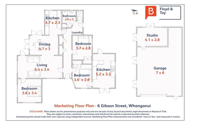 Photo of property in 6 Gibson Street, Aramoho, Whanganui, 4500