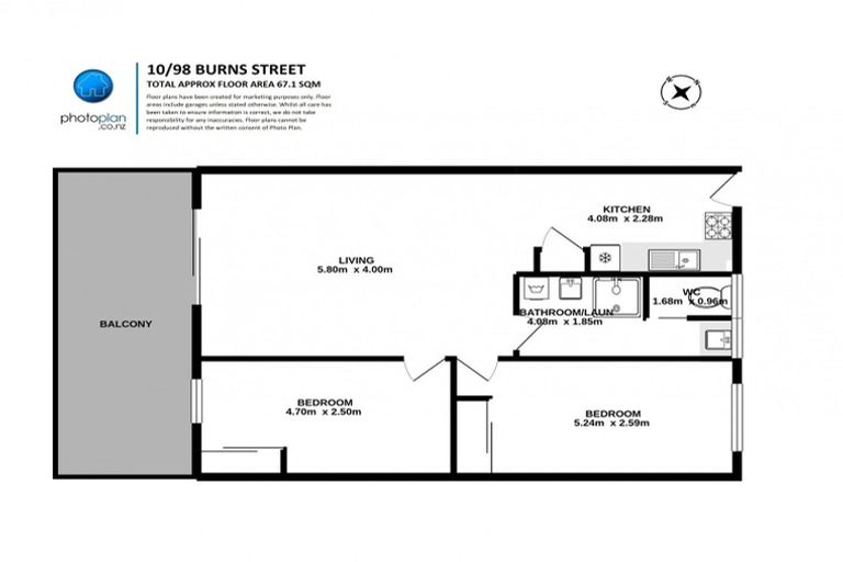 Photo of property in 10/98 Burns Street, Leamington, Cambridge, 3432