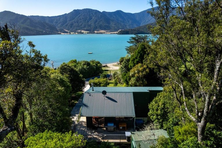 Photo of property in 3900 Kenepuru Road, Black Rock, Marlborough Sounds, 7282