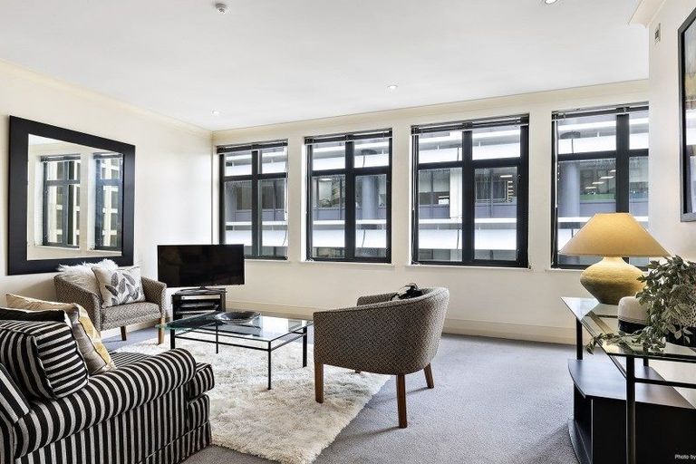 Photo of property in Kelvin House, 7h/16 The Terrace, Wellington Central, Wellington, 6011