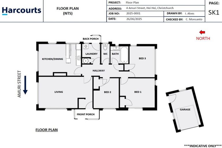 Photo of property in 4 Amuri Street, Hei Hei, Christchurch, 8042