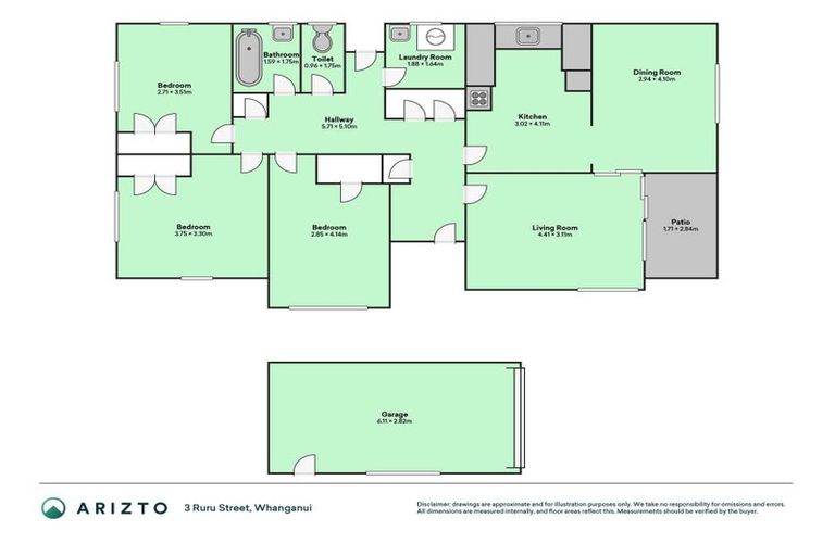 Photo of property in 3 Ruru Street, Whanganui East, Whanganui, 4500