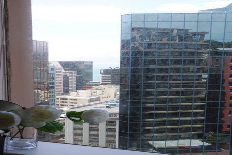 Photo of property in Terrace Tower Apartments, 11a/126 The Terrace, Wellington Central, Wellington, 6011