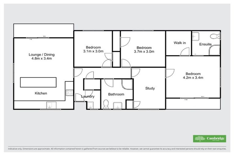 Photo of property in 34a Shelley Street, Leamington, Cambridge, 3432