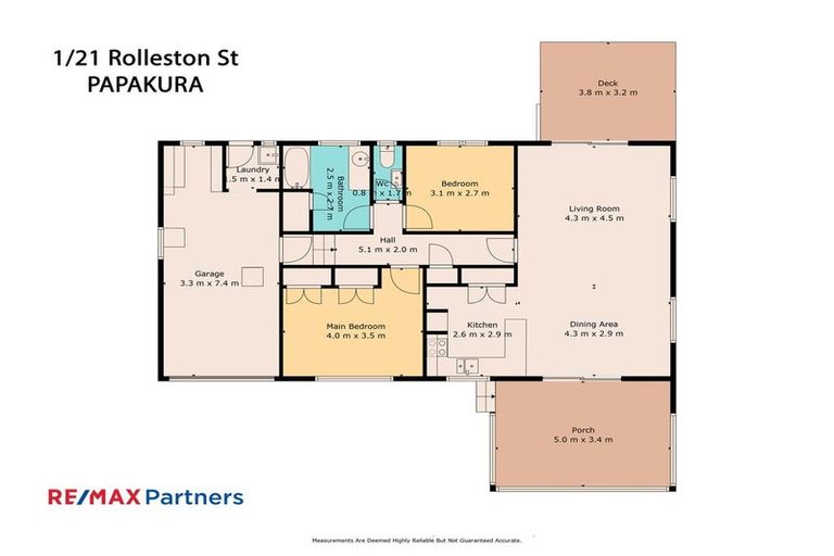 Photo of property in 2/21 Rollerson Street, Papakura, 2110