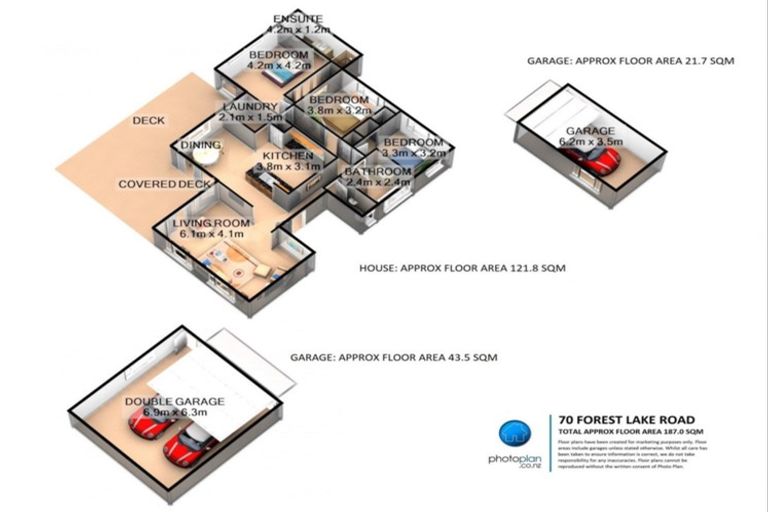 Photo of property in 70 Forest Lake Road, Forest Lake, Hamilton, 3200