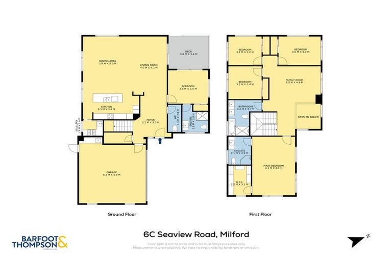 Photo of property in 6c Seaview Road, Milford, Auckland, 0620