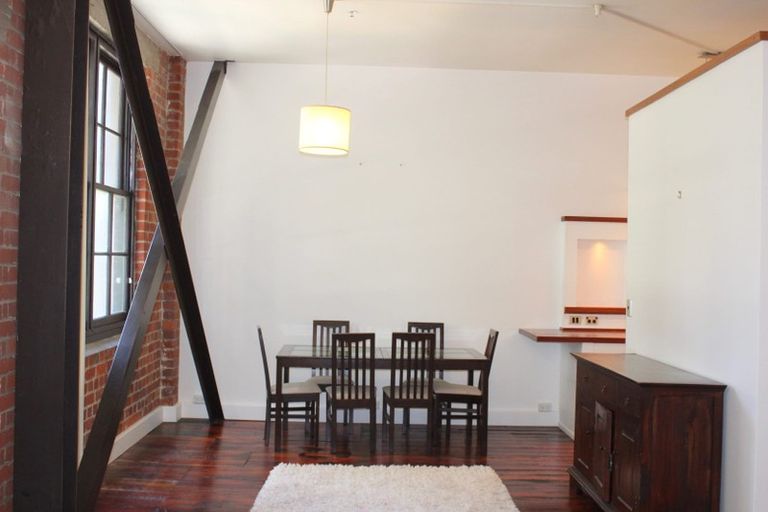 Photo of property in Hannahs Warehouse Apartments, 21/13 Leeds Street, Te Aro, Wellington, 6011