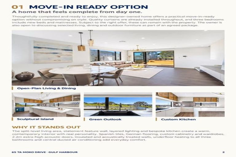 Photo of property in 65 Ta Moko Drive, Gulf Harbour, Whangaparaoa, 0930