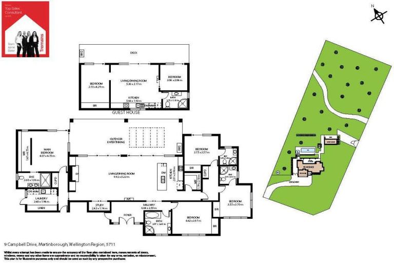 Photo of property in 9 Campbell Drive, Martinborough, 5711