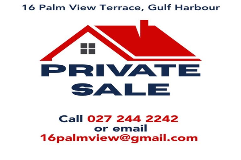 Photo of property in 16 Palm View Terrace, Gulf Harbour, Whangaparaoa, 0930