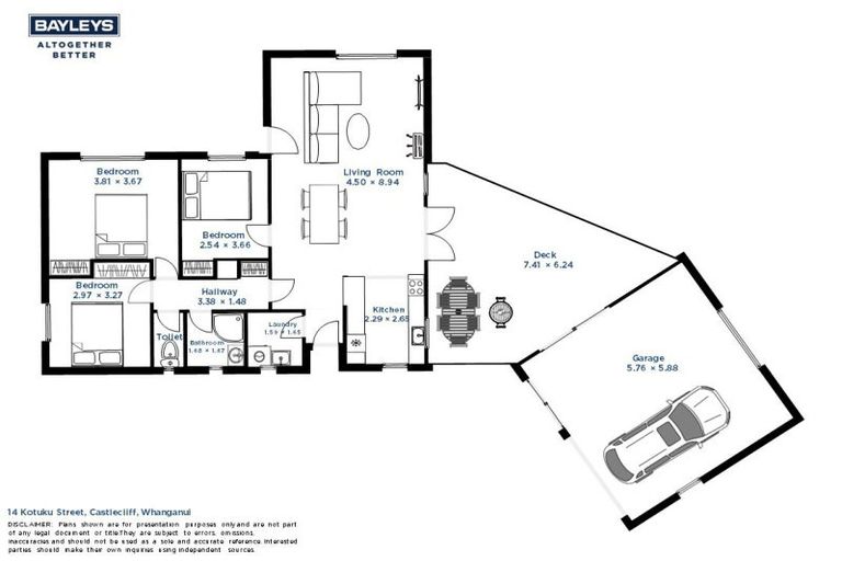 Photo of property in 14 Kotuku Street, Castlecliff, Whanganui, 4501