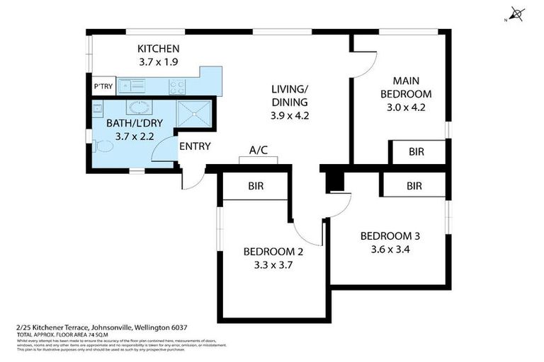 Photo of property in 2/25 Kitchener Terrace, Johnsonville, Wellington, 6037