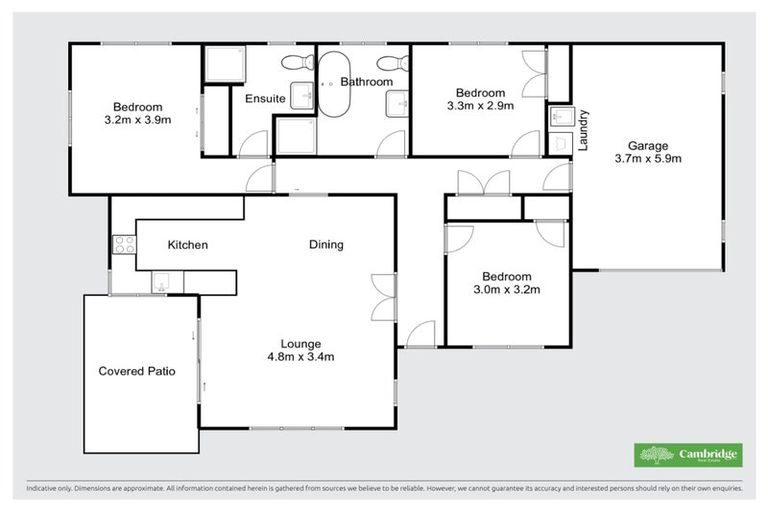 Photo of property in 9a Keats Terrace, Leamington, Cambridge, 3432