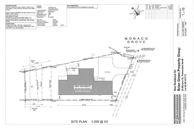 Photo of property in 25 Monaco Grove, Fitzherbert, Palmerston North, 4410